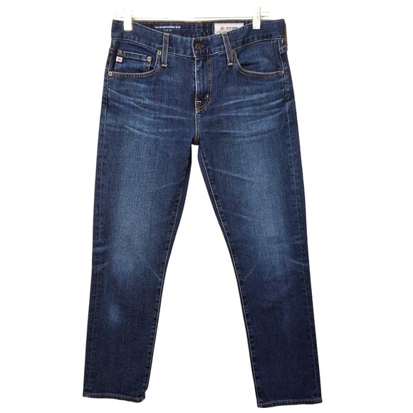 AG  Womens 27R The Ex-Boyfriend Slouchy-Slim Mid-Rise Denim Jeans Closet Staple - Picture 1 of 7